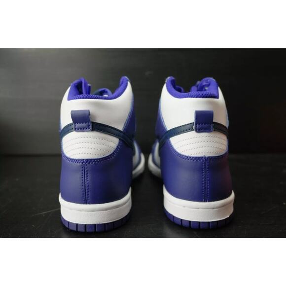 Nike Dunk High Electro Purple Midnight NavyWoman's Size 6 / 4.5 youth New - Picture 5 of 8